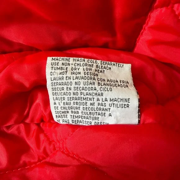 Vintage 90s Kansas City Chiefs NFL Pro Line Logo Athletic Jacket Youth XL Red - Picture 9 of 16